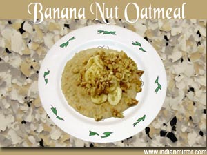 Banana Nut Oatmeal