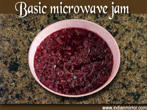 Basic microwave jam