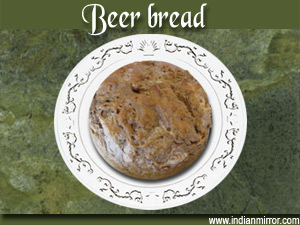 Microwave beer bread