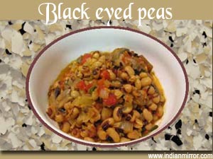 Black-eyed peas in microwave