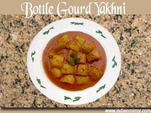 Bottle Gourd Yakhni 