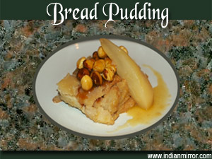 Microwave Bread Pudding