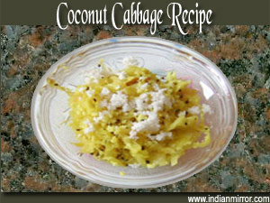 Coconut Cabbage Recipe
