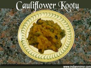 Cauliflower Kootu