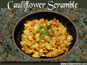 Cauliflower Scramble
