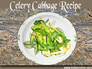 Celery Cabbage Recipe