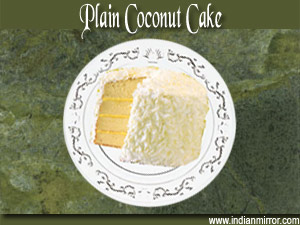 Plain Coconut Cake