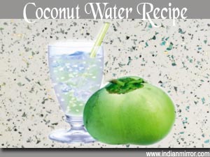 Coconut Water Recipe