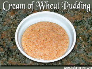 Cream of Wheat Pudding