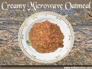 Creamy Microwave Oatmeal