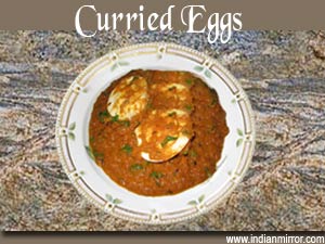 Curried Eggs 