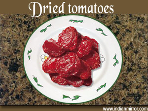 Microwave-Dried Tomatoes