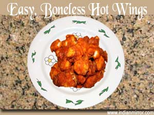 Easy, Boneless Hot Wings 