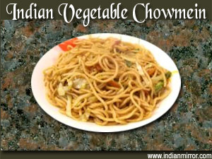 Indian Vegetable Chowmein