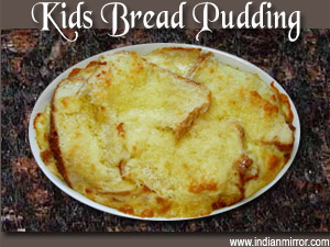 Kids Bread Pudding
