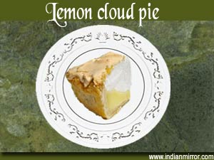 Lemon Cloud Pie