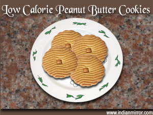 Low Calorie Peanut Butter Cookies
