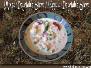 Mixed Vegetable Stew / Kerala Vegetable Stew