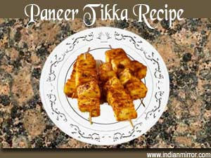 Paneer Tikka Recipe