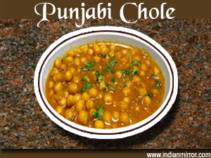 Microwave Punjabi Chole