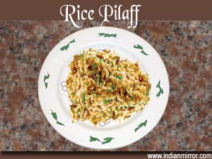 Microwave Rice Pilaff