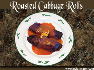 Roasted Cabbage Rolls