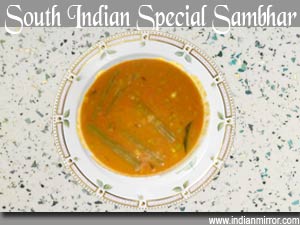 Microwave South Indian Special Sambhar