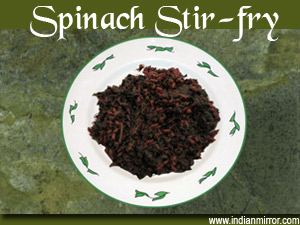 Spinach Stir-fry