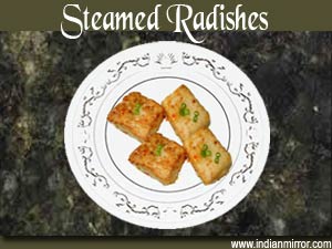 Steamed Radishes