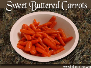 Sweet Buttered Carrots