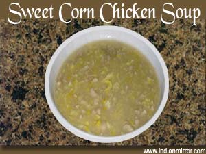 Sweet Corn Chicken Soup