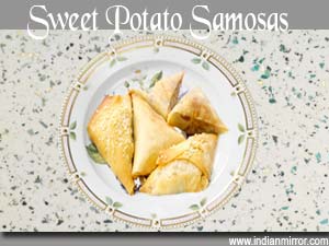 Sweet Potato Samosas