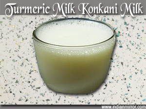 Turmeric Milk Konkani Milk