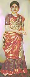 Indian woman  in sari