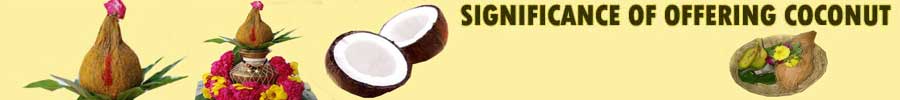 Significance Of Offering Coconut