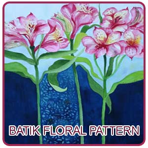 Batik Floral Pattern