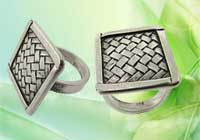 Indian Oxidized Jewelry - rings