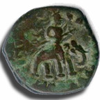 Coin of Kushan Dynasty