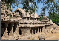 Mahabalipuram Five rathas