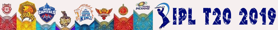 2019- IPL T20 Cricket