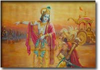 krishna with arjuna