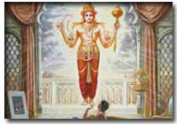 kunthi devi with sun god