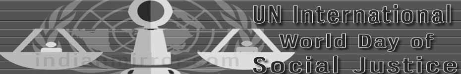 UN International World Day of Social Justice