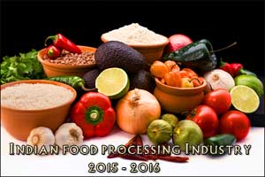 Indian Food processing industry 2015-2016
