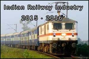 Indian railway industry in 2015-2016