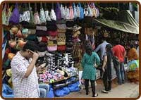 Bag Shopping in Commercial Street Area