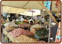 Vegetables Market in Tripolia Bazaar